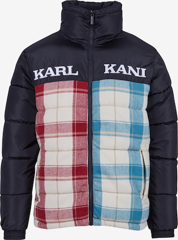 Karl Kani Winter Jacket in Black: front