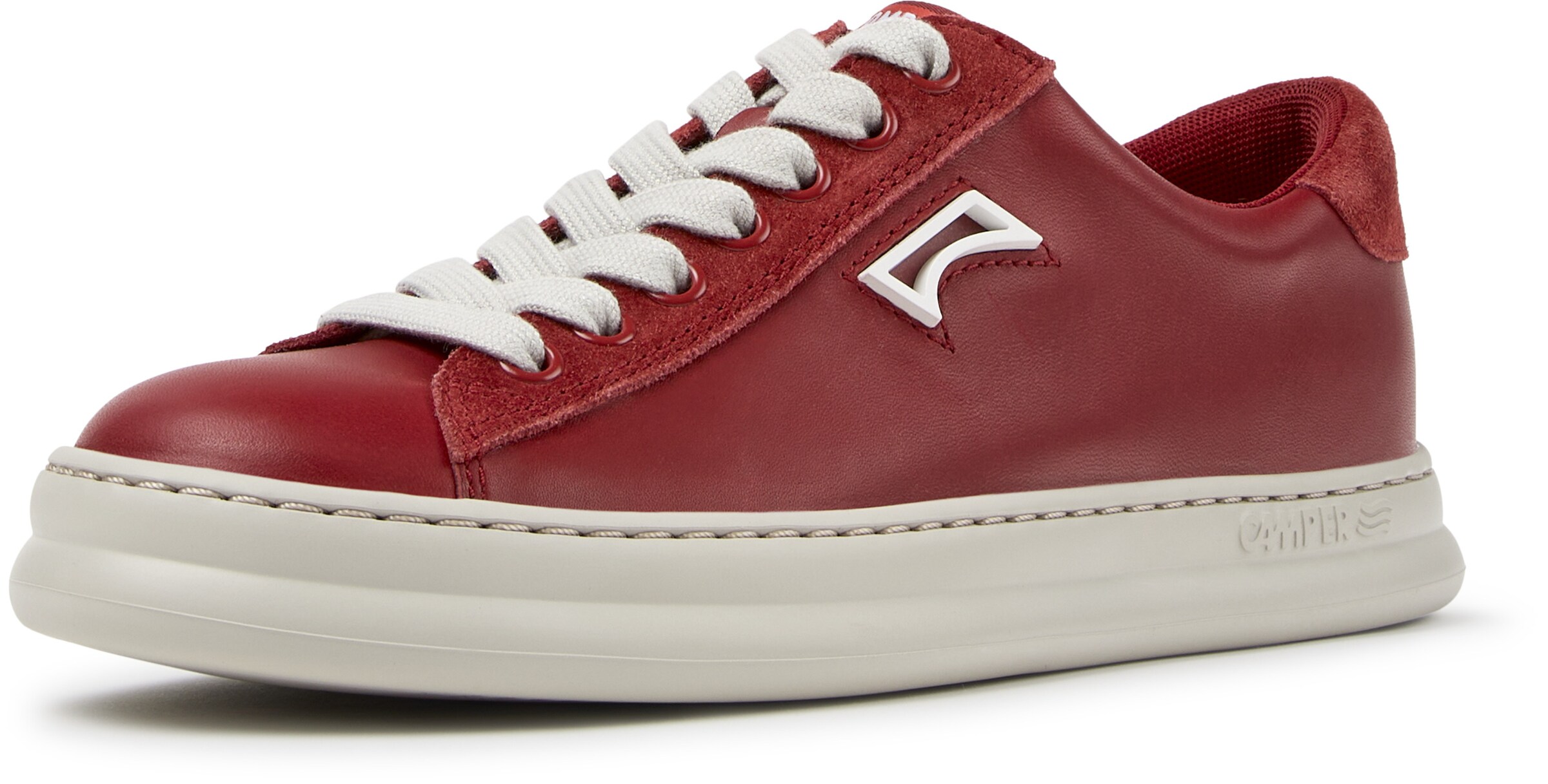 CAMPER Platform trainers ' Runner Four ' in Red: front