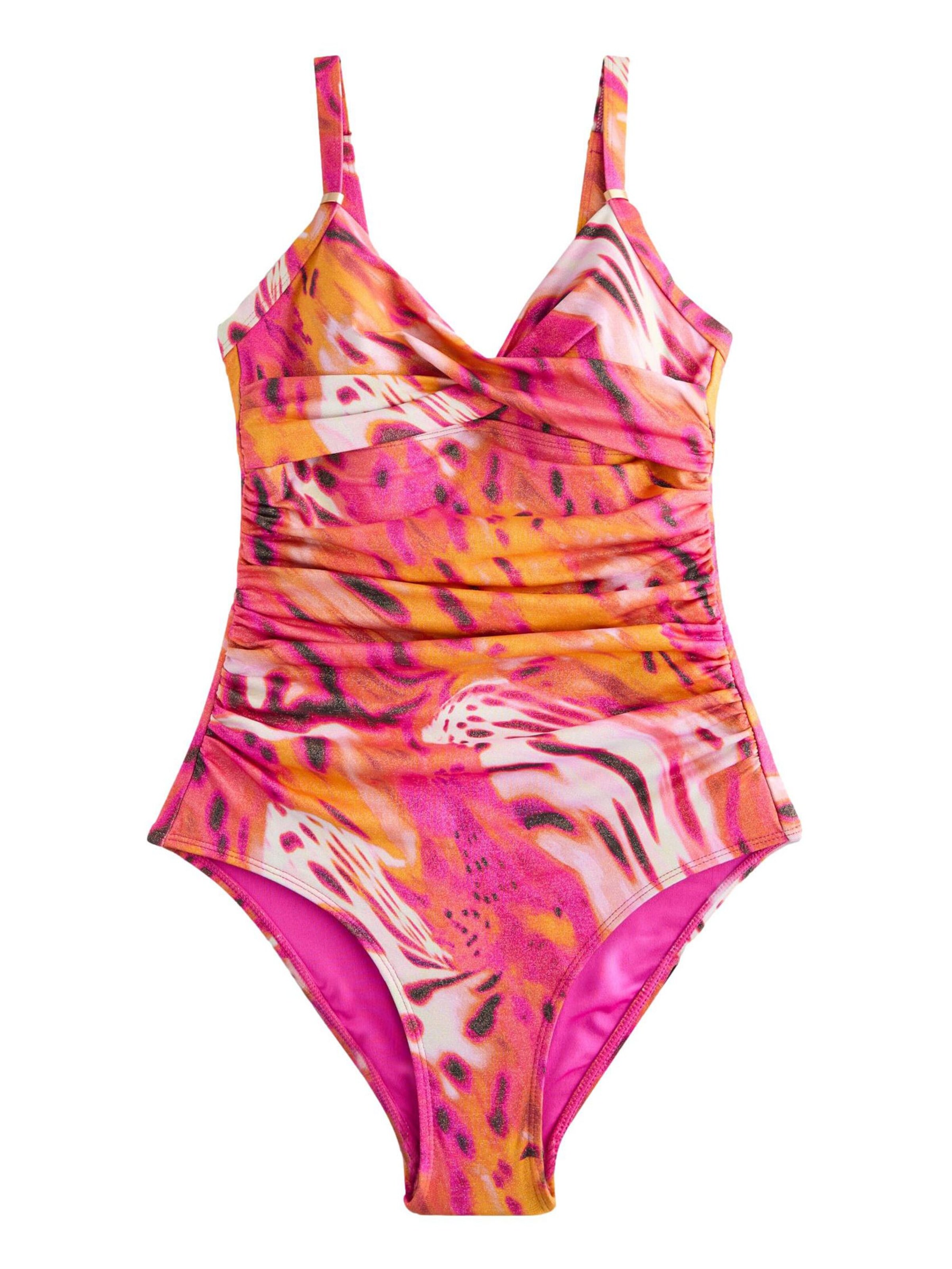 Next Triangel Badeanzug in Pink: Vorderseite