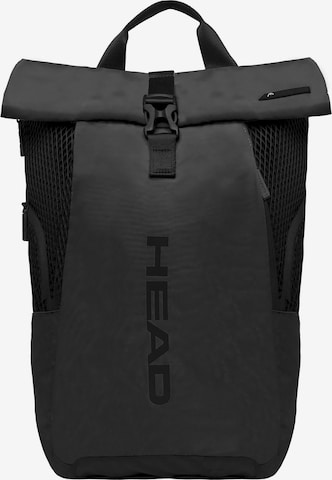 HEAD Backpack in Black: front