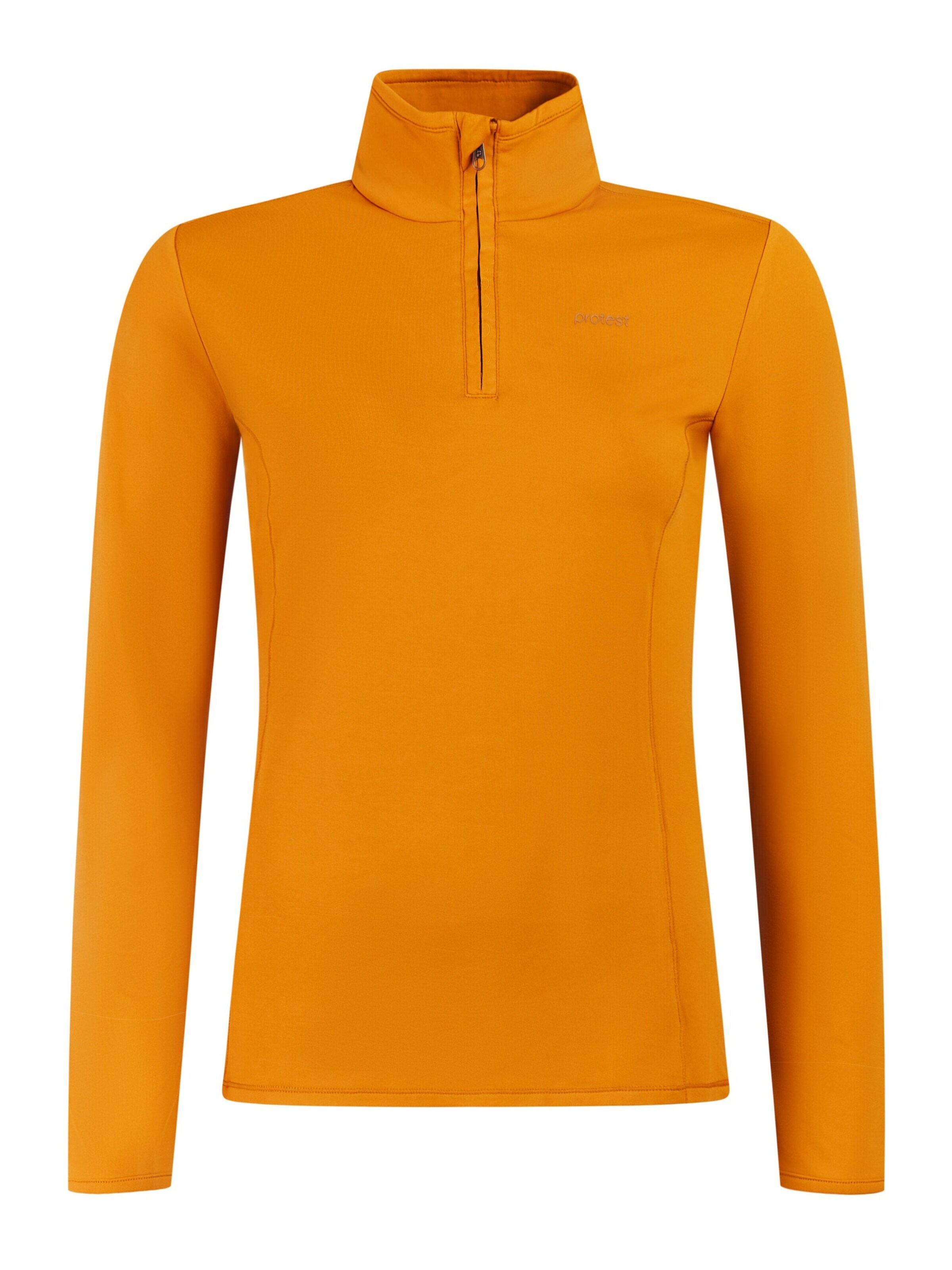 PROTEST Sportief sweatshirt 'REFABRIZ' in Bruin: voorkant