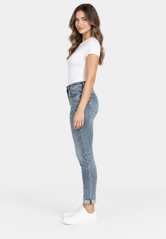 Elara Skinny Jeans in Blauw