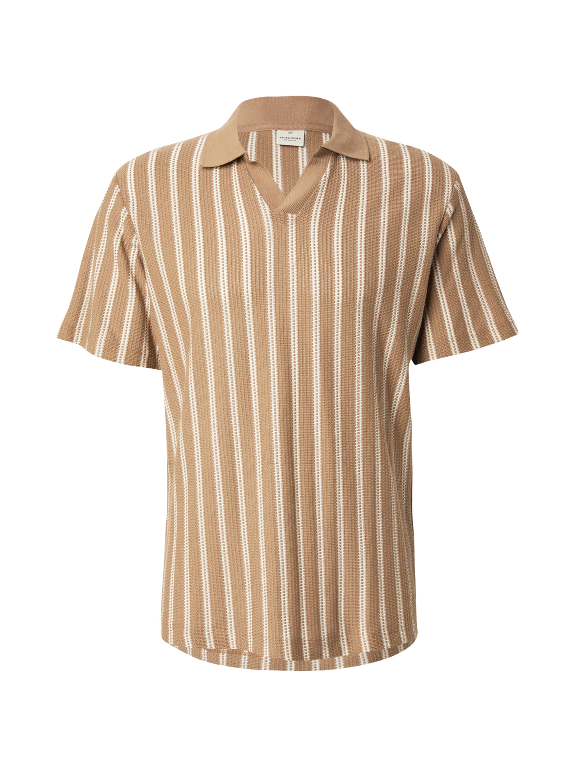 Jack & Jones Premium - Jersey 'JPRBluharry' en marrón: frente