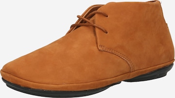 CAMPER Lace-Up Shoes 'Right Nina' in Brown: front