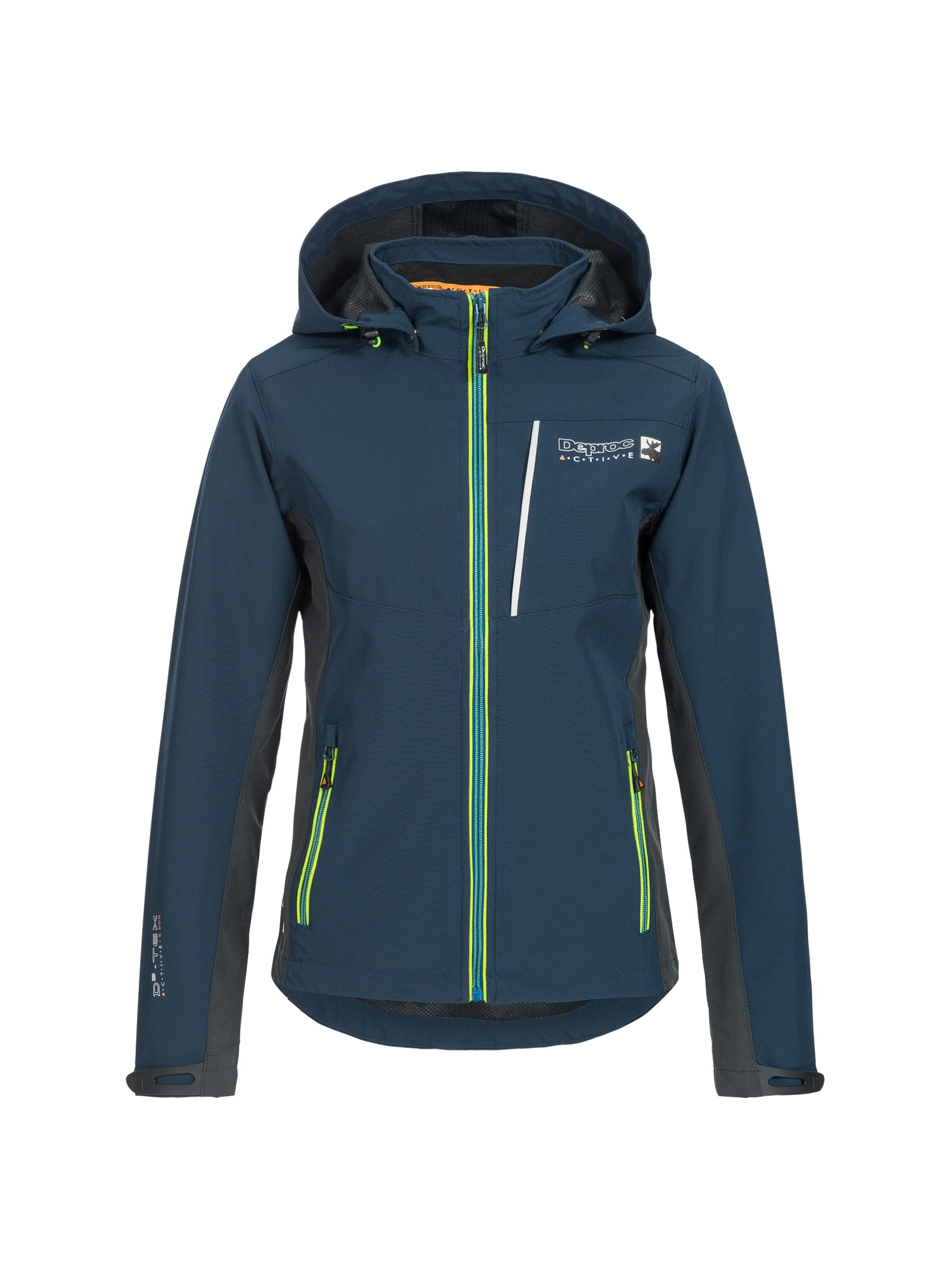 deproc Between-Season Jacket 'NUNAVUT WMN' in Blue: front