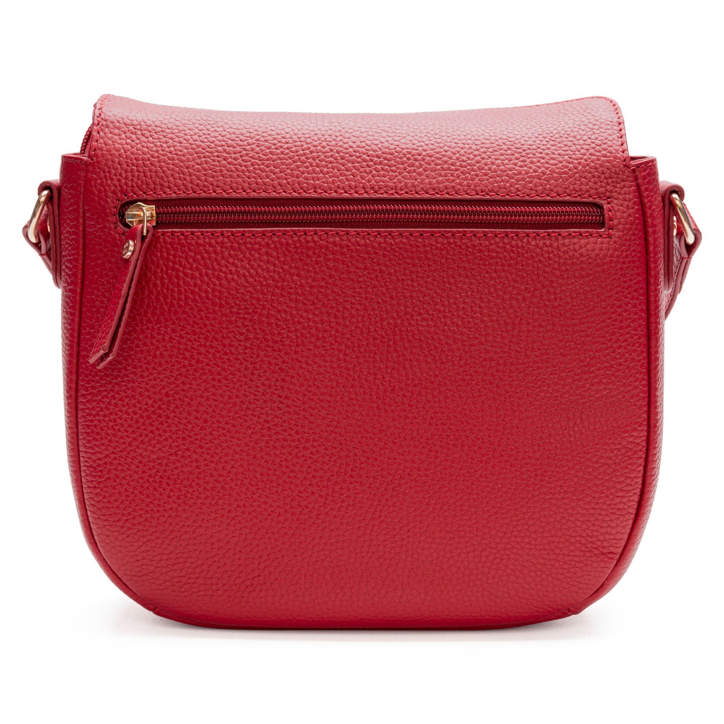 Borsa a tracolla 'Bologna' di Lazarotti in rosso