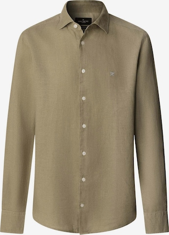 Chemise Hackett London en vert : devant