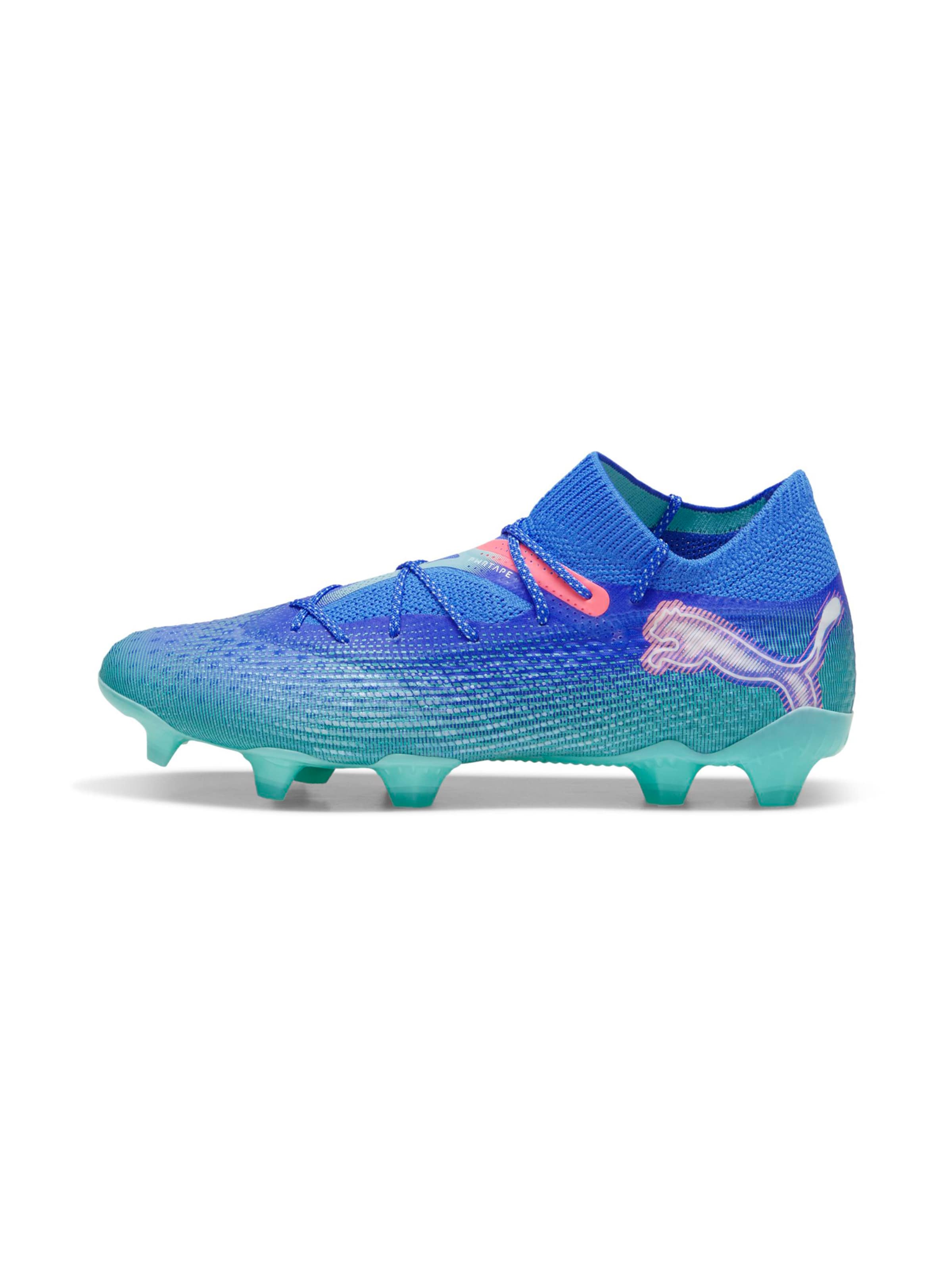 Chaussure de foot 'Future 7 Ultimate' PUMA en bleu : devant