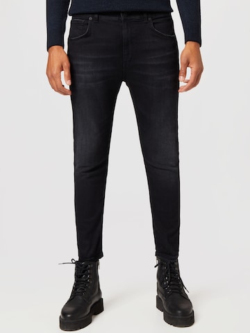 Dondup Slimfit Jeans 'ALEX' i svart: framsida