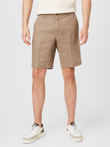 UNITED COLORS OF BENETTON Regular Shorts in Braun: predná strana