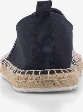 TOM TAILOR Espadrilles in Blau