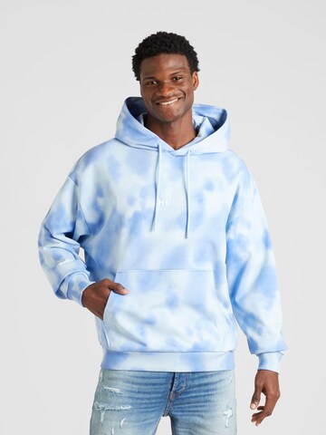 HUGO Sweatshirt 'Dolta' in Blue: front