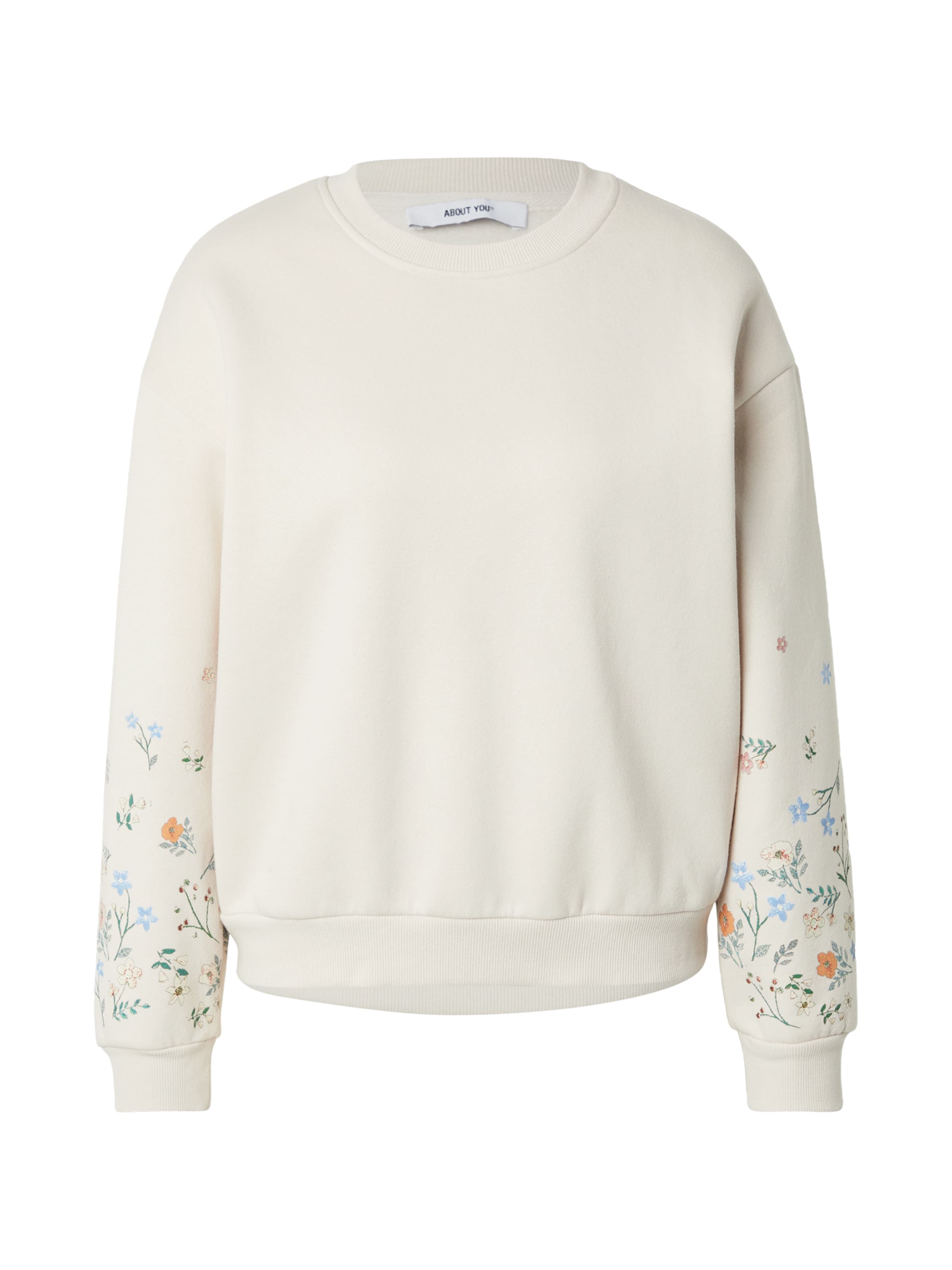 ABOUT YOU Mikina 'Gitta' – béžová: přední strana