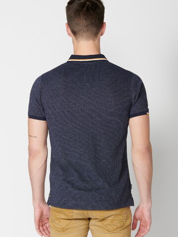 KOROSHI Poloshirt in Blau