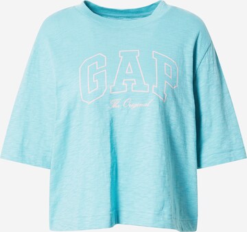 T-shirt GAP en bleu : devant