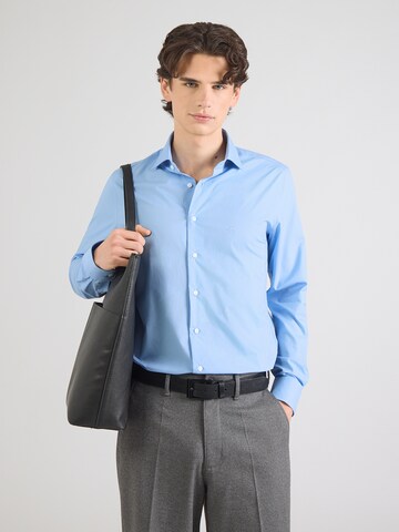 Michael Kors Regular fit Πουκάμισο σε μπλε: μπροστά