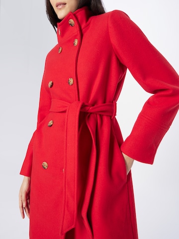 Oasis Between-Seasons Coat in Red