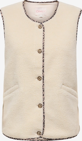 ONLY - Chaleco 'ONLBaby' en beige: frente