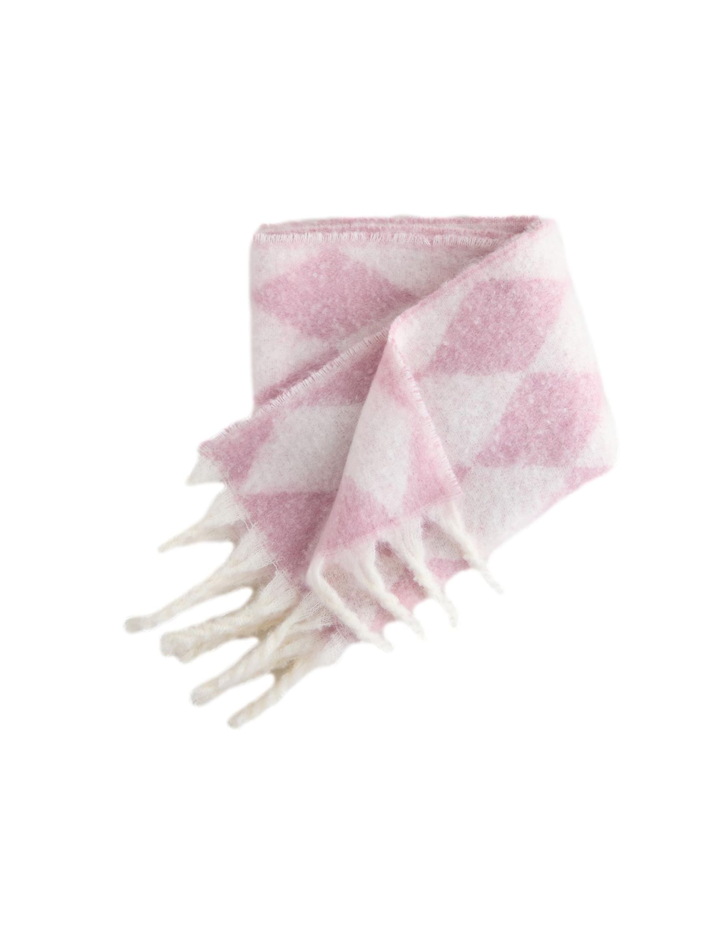 Next Šal | roza barva: sprednja stran