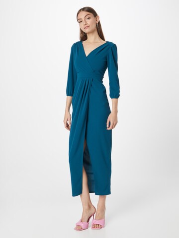 Robe 'GEMA' WAL G. en bleu : devant