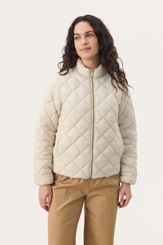 Part Two Between-Season Jacket 'Olia' in Beige: front