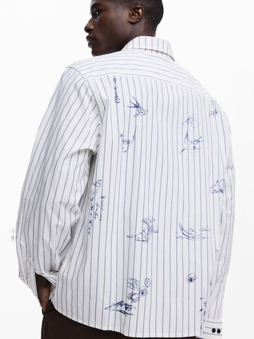 Desigual - Regular Fit Camisa em branco