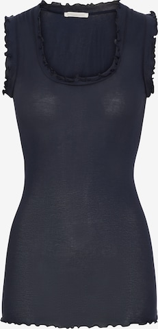 Haut 'Flounce' Seamless Basic en noir : devant