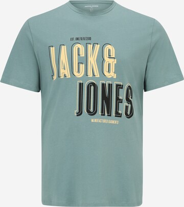 Jack & Jones Plus Koszulka 'COAST' w kolorze niebieski: przód