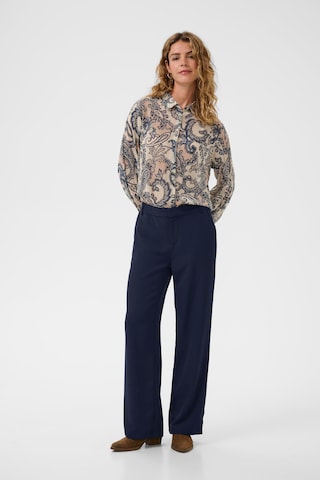 Regular Pantalon 'CRCocamia' Cream en bleu