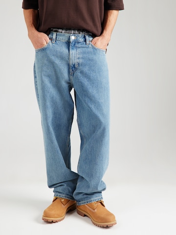 WEEKDAY Wide Leg Jeans 'Galaxy Hanson' in Blau: Vorderseite