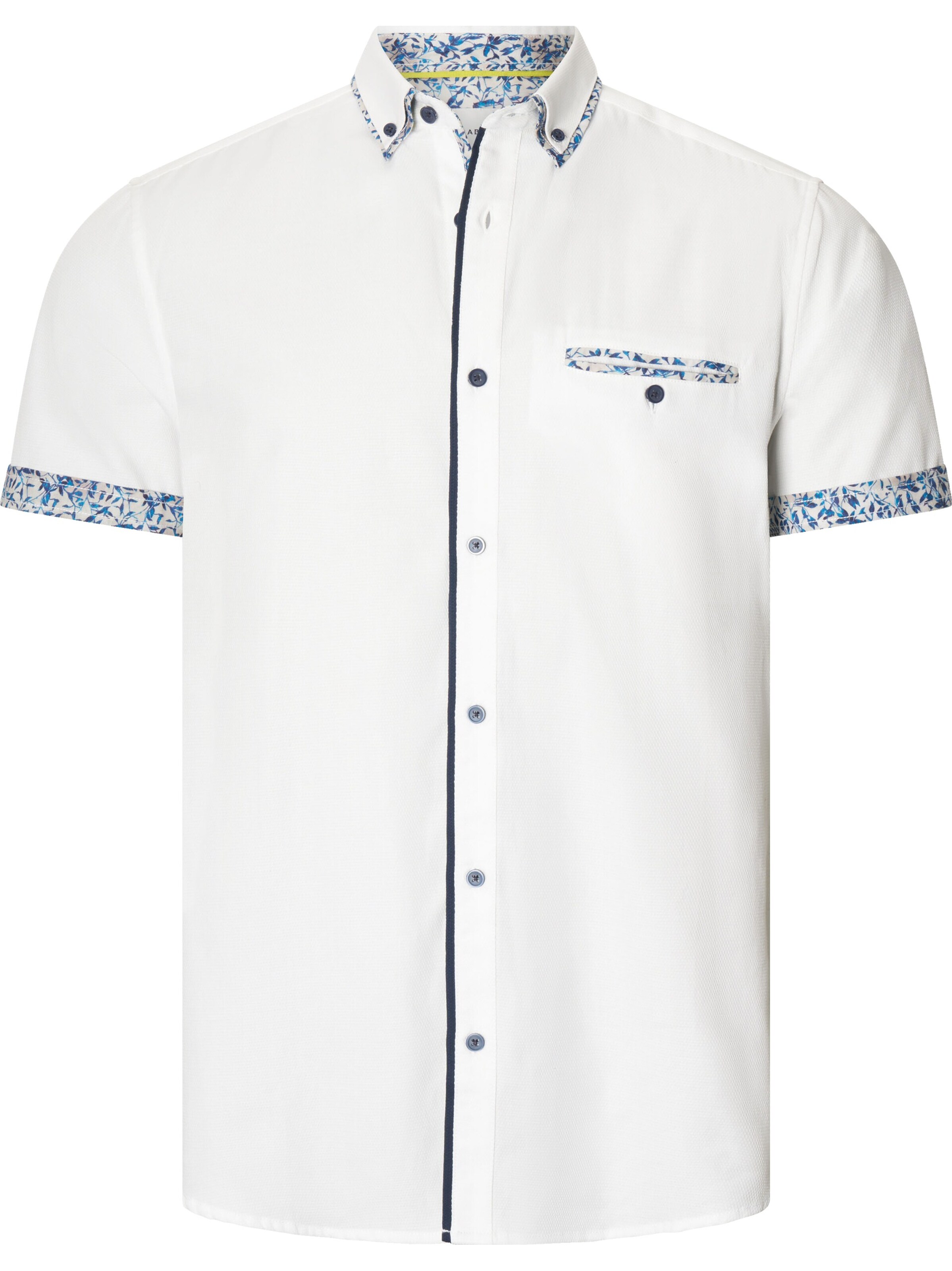 BABISTA Comfort fit Button Up Shirt 'Orvio' in Blue