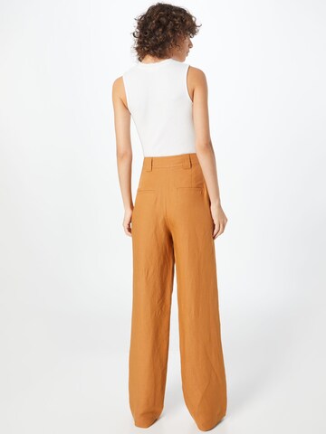 Wide leg Pantaloni di PATRIZIA PEPE in beige