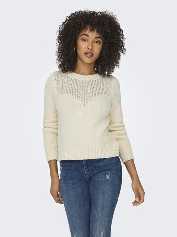 Pullover 'EMIRA' di ONLY in beige: frontale