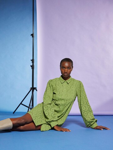 Robe-chemise SELECTED FEMME en vert