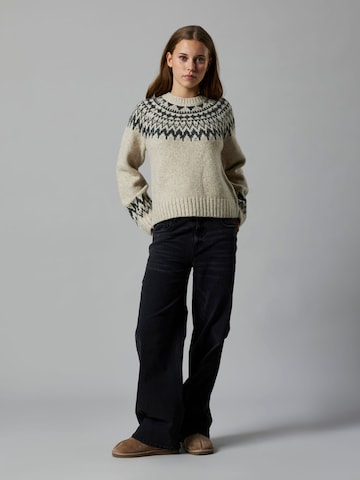 Wide Leg Jean NAME IT en gris