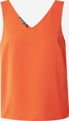 PIECES Blus 'FRANAN' i orange: framsida