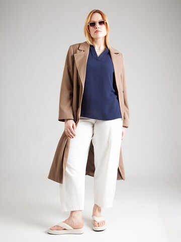 ONLY Carmakoma Bluse 'CARMETTA' in Blau