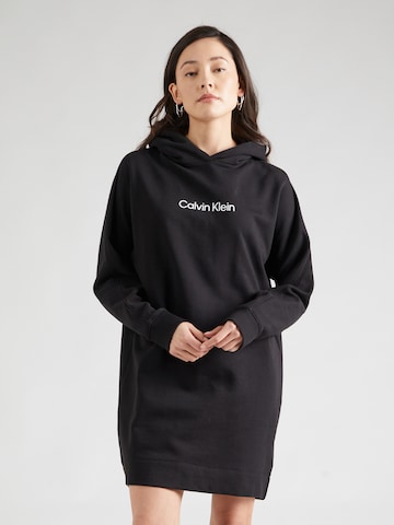 Calvin Klein Klänning i svart: framsida