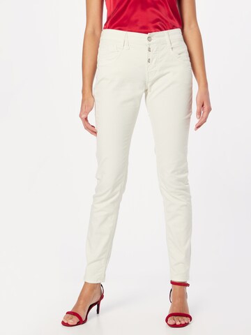 Gang Slimfit Jeans 'GERDA' i hvid: forside