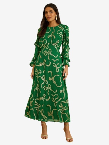 love & roses Sukienka w kolorze zielony: przód