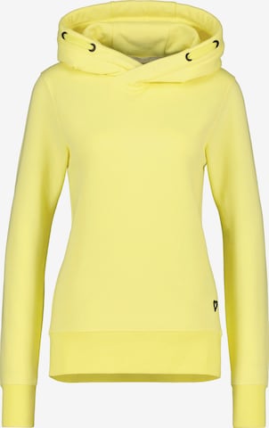 Alife and Kickin Sweatshirt 'Brie' in Yellow: front