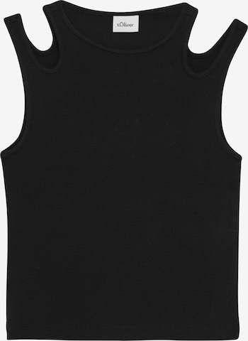 s.Oliver Top in Black: front