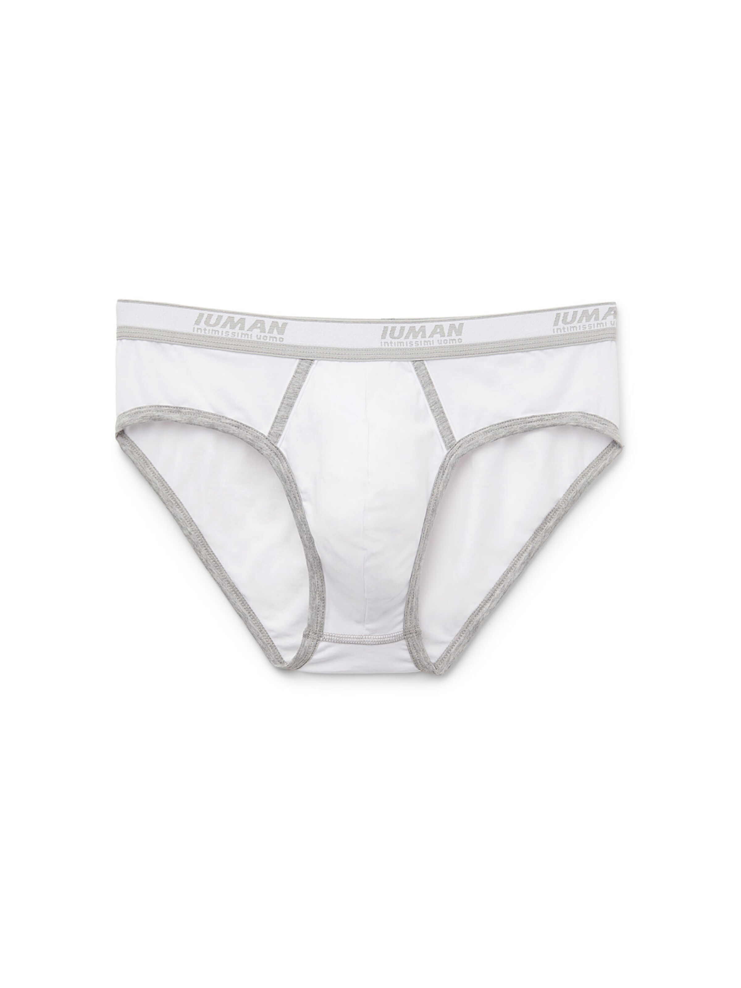 IUMAN Intimissimi Uomo Panty in White: front