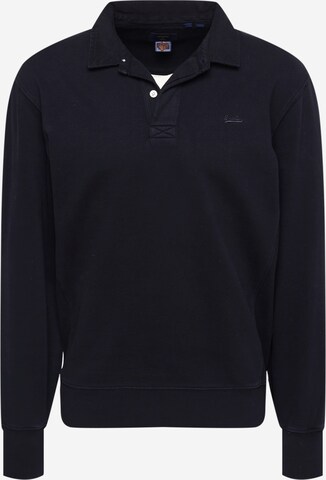 Sweat-shirt Superdry en noir : devant