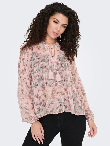 ONLY Blouse 'Aida Elisa' in Roze