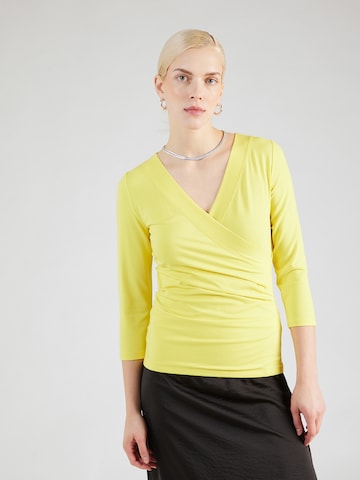 T-shirt 'ALAYJA' Lauren Ralph Lauren en jaune : devant