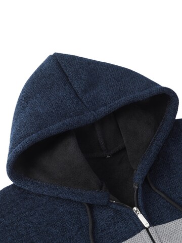 ALLTHEMEN Strickjacke 'Flausch'‌‌‌ in Blau