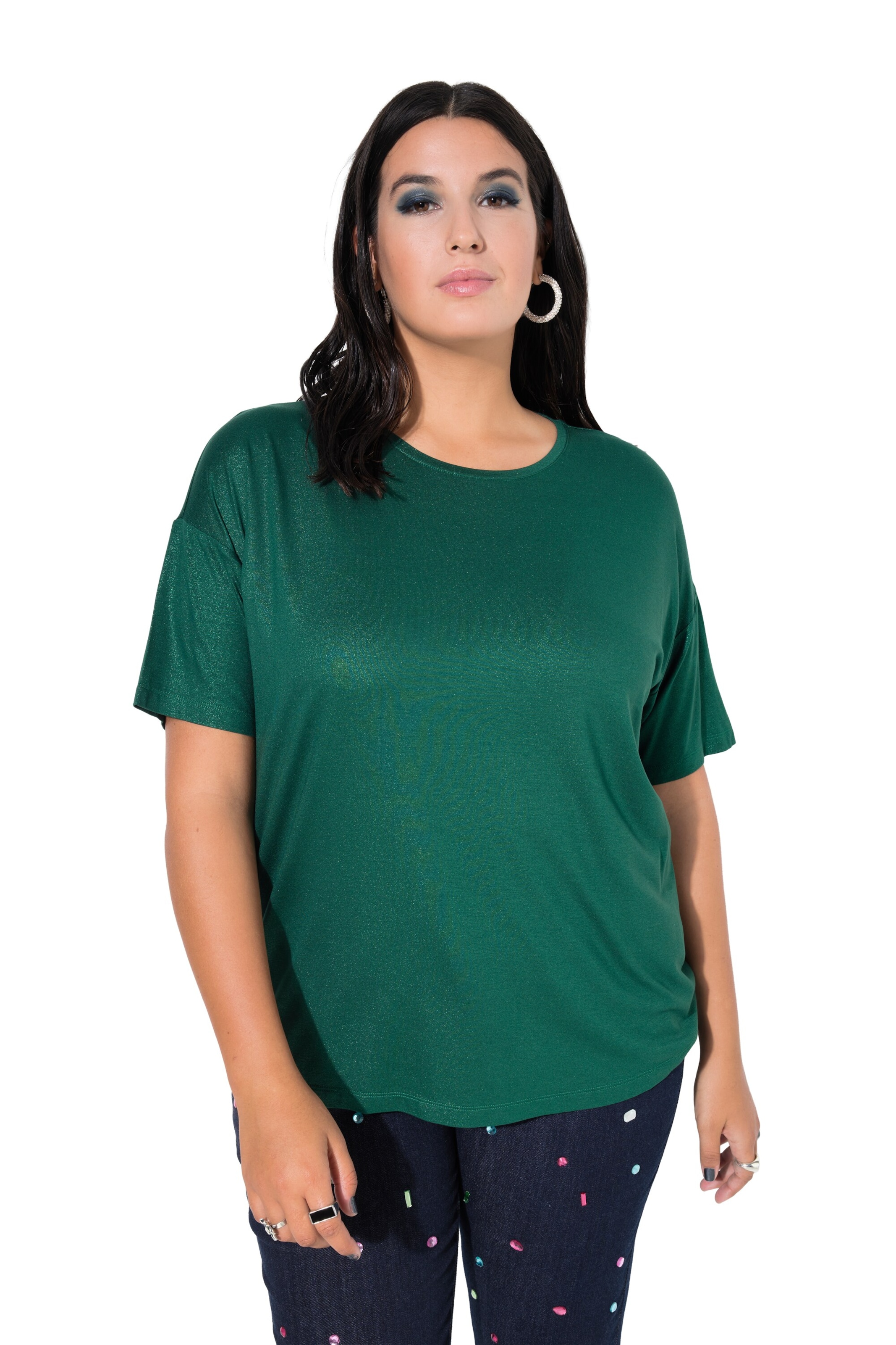 Studio Untold Shirt in Groen: voorkant
