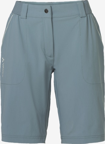 VAUDE Regular Outdoorbroek 'Farley Stretch STS II' in Blauw: voorkant