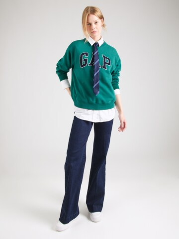 GAP - Sweatshirt 'HERITAGE' em verde